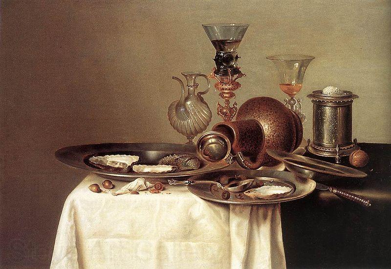 Willem Claesz. Heda Still life Norge oil painting art